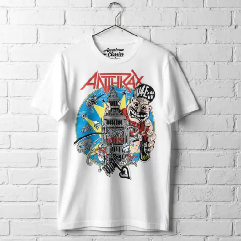 Anthrax Not Man Big Ben London Men's T Shirt wall
