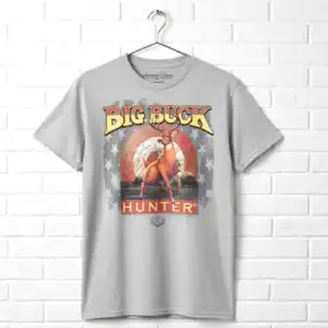 Big Buck Hunter Bulls Eye Men's T-Shirt wall