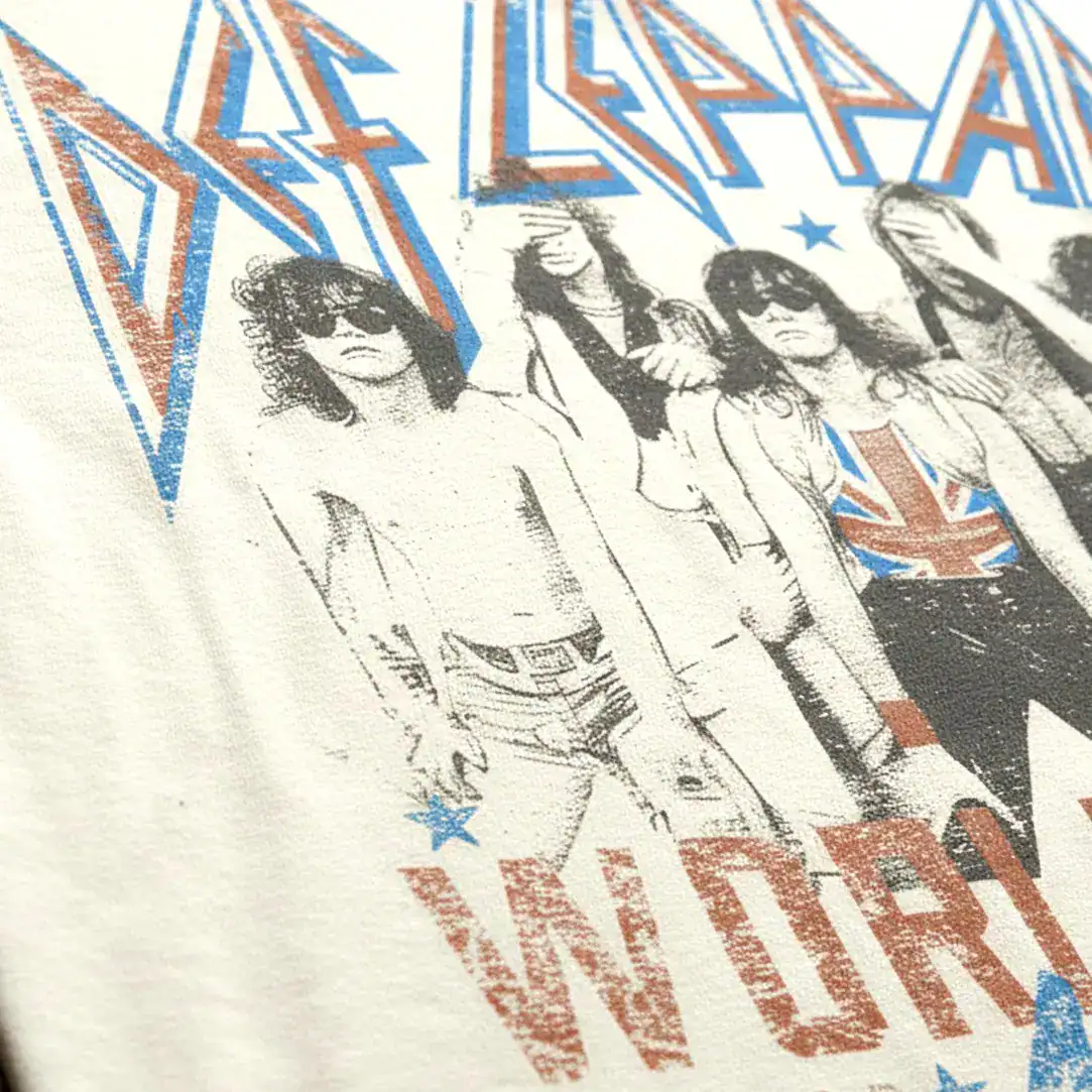 Def Leppard World Tour 1983 Men's T-Shirt zoom