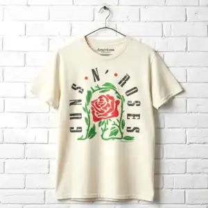Guns N Roses Thorned Rose Men's T Shirt