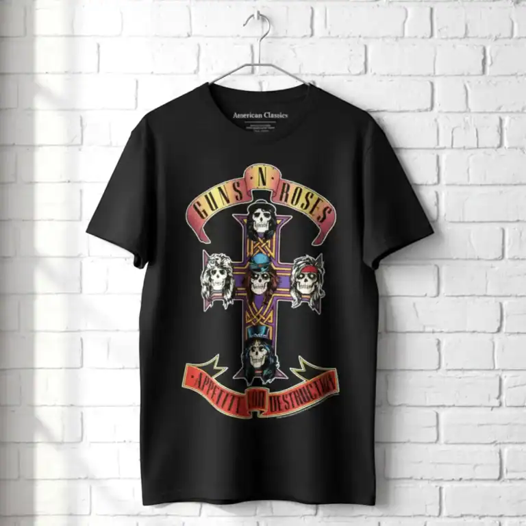 Guns N Roses Appetite For Destruction Album Men's T Shirt