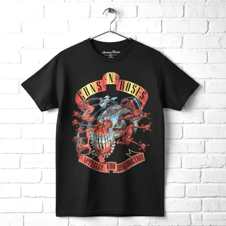Guns N Roses Appetite Uncensored Men's T Shirt