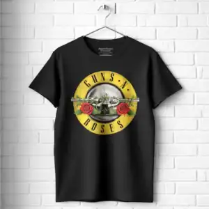 Guns N Roses Band Logo Men's T Shirt