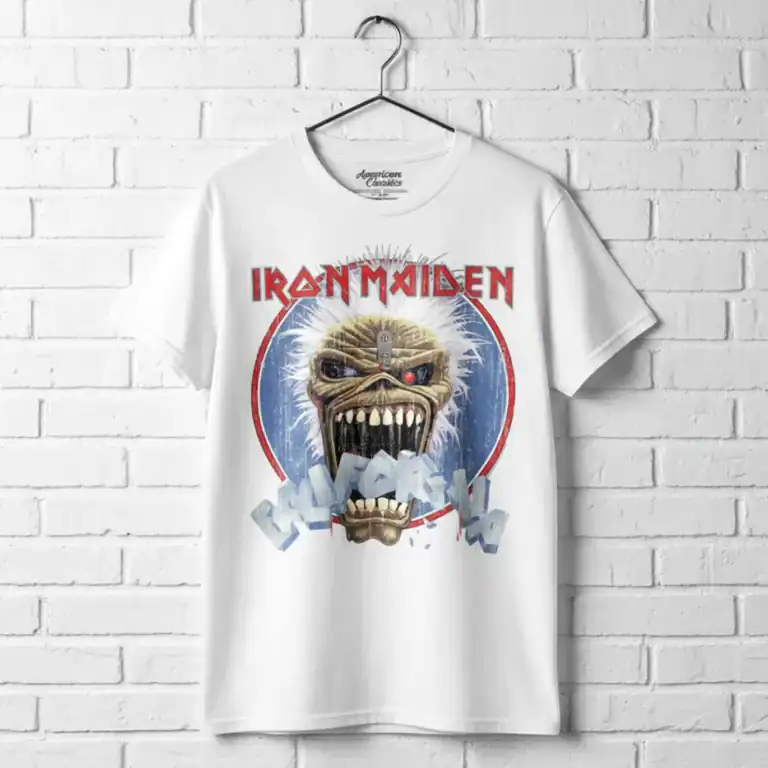 Iron Maiden California Men's T Shirt wall