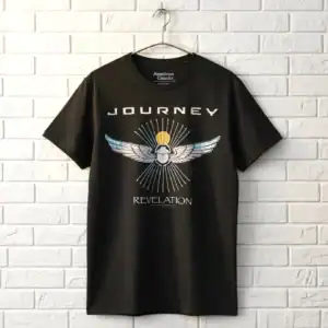 Journey Revelation Scarab Men's T Shirt wall