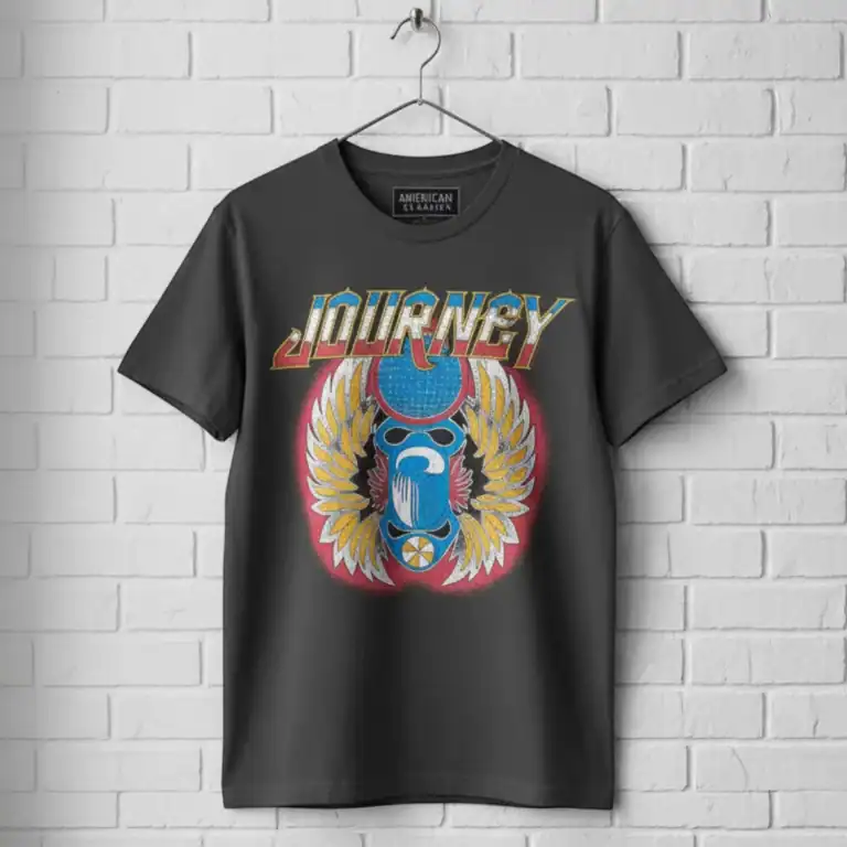 Journey Scarab Freedom Disco Glow Men's T Shirt wall