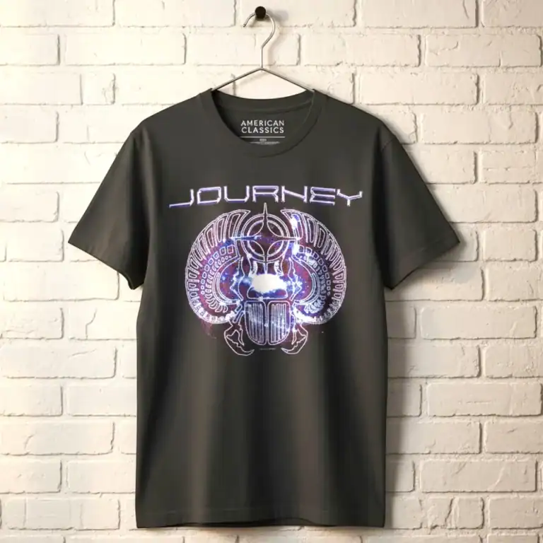 Journey Galactic Arrival Men's T Shirt wall