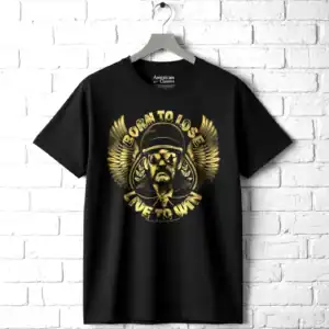 Lemmy Born To Lose T Shirt wall