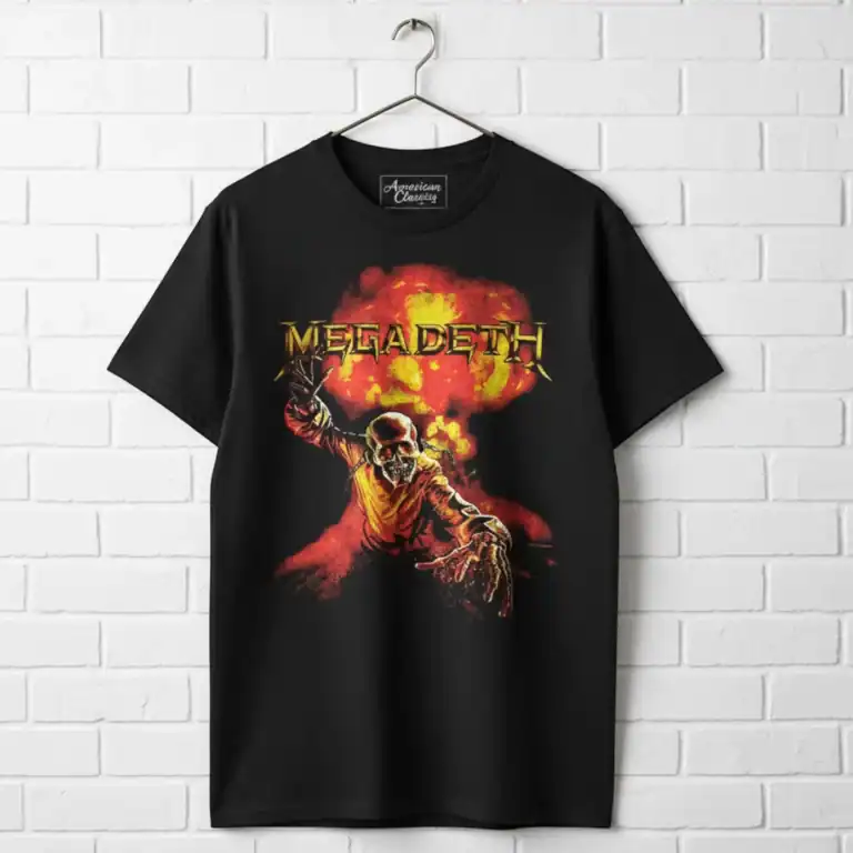 Megadeth Nuclear Blast Men's T Shirt wall