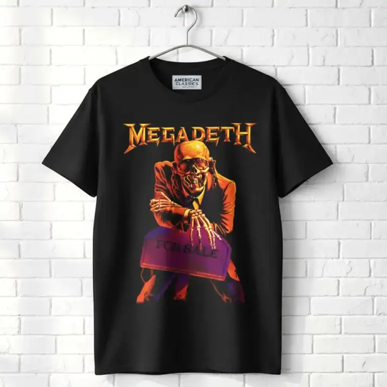 Megadeth Peace Sells Men's T Shirt wall