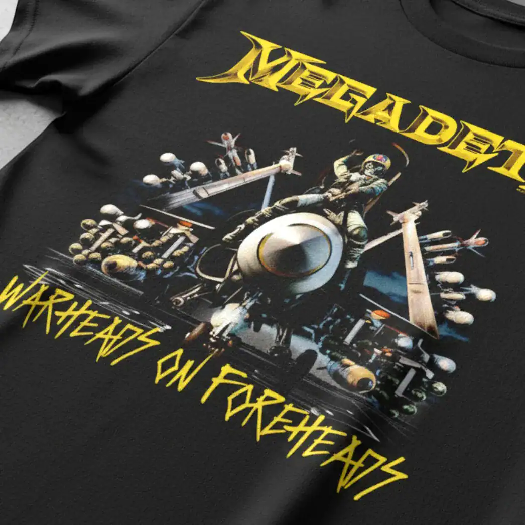 Megadeth Warheads on Foreheads Men's T Shirt zoom
