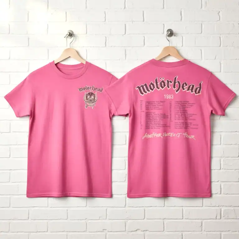 Motorhead Another Perfect Tour 83 Men's T Shirt wall