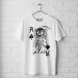 Motorhead King of Aces Men's T Shirt wall