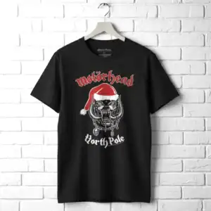 Motorhead North Pole Men's T Shirt wall