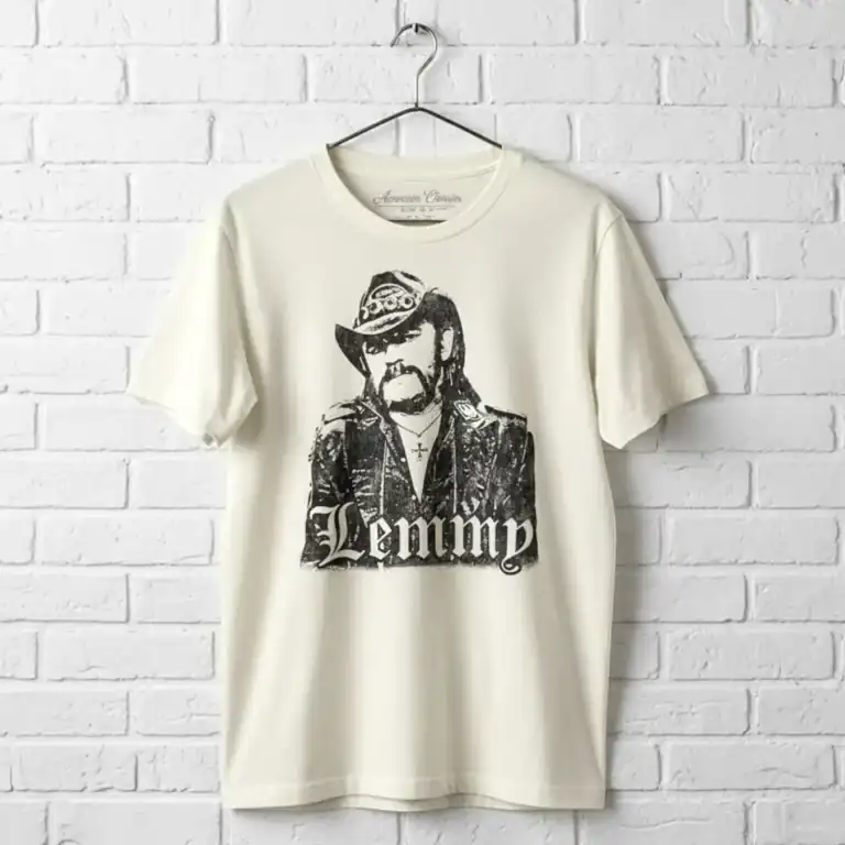 Lemmy Forever Men's T Shirt wall