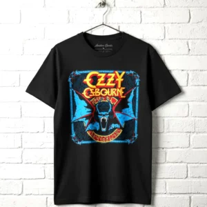 Ozzy Osbourne Demon Bat Men's T Shirt wall