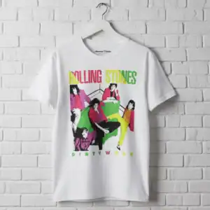 Rolling Stones Dirty Work Men's T Shirt wall