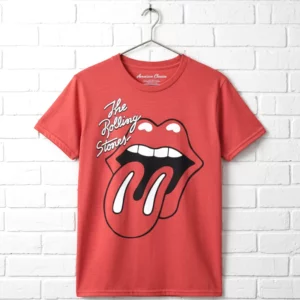 Rolling Stones Signature Hot Lips Men's T Shirt wall
