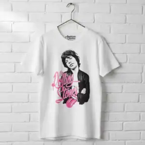 Rolling Stones Mick Jagger Pose Men's T Shirt wall