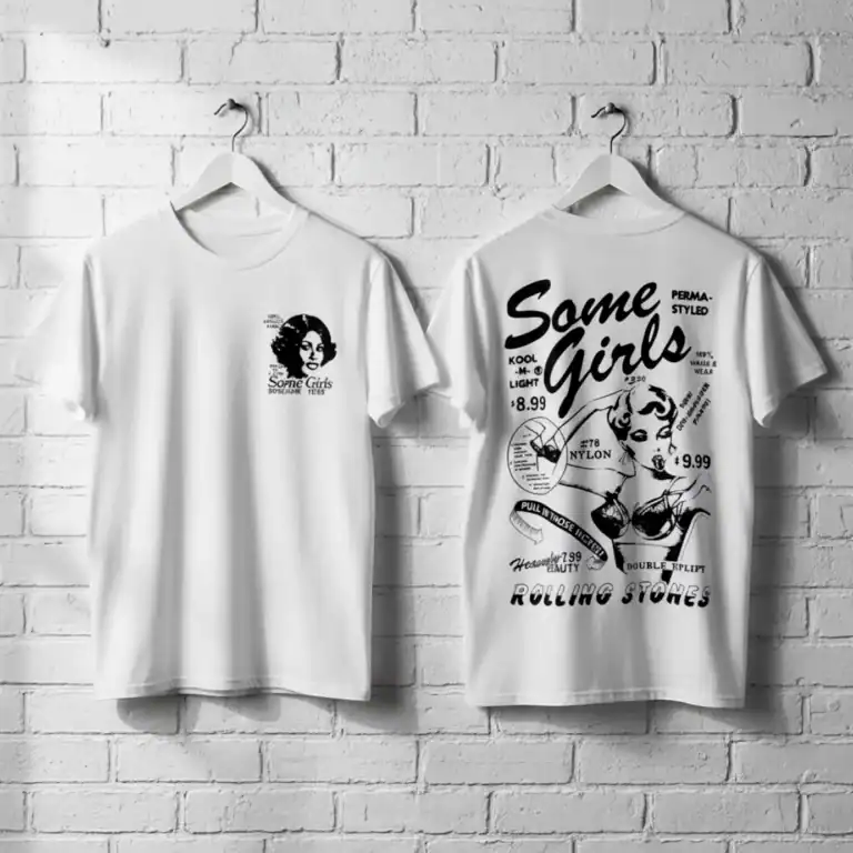 Rolling Stones Some Girls Vinyl Art Men's T Shirt wall