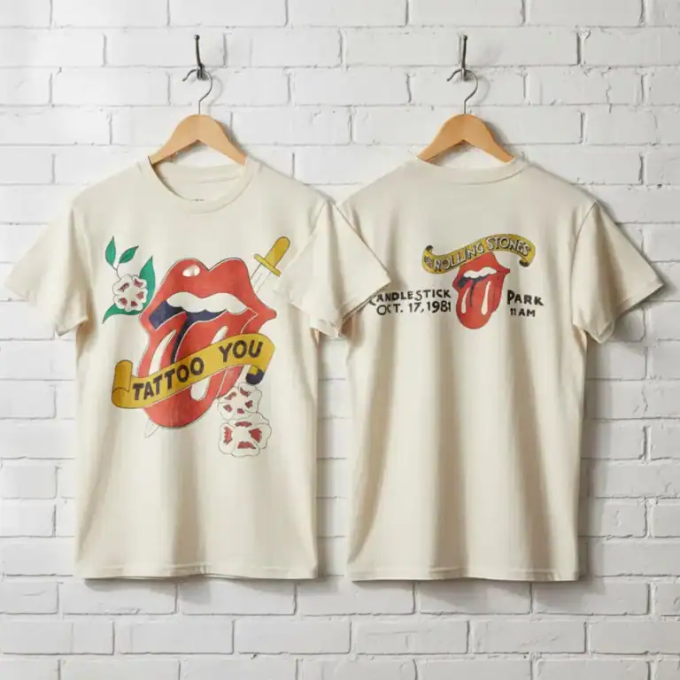 Rolling Stones Tattoo You 81 Men's T Shirt wall