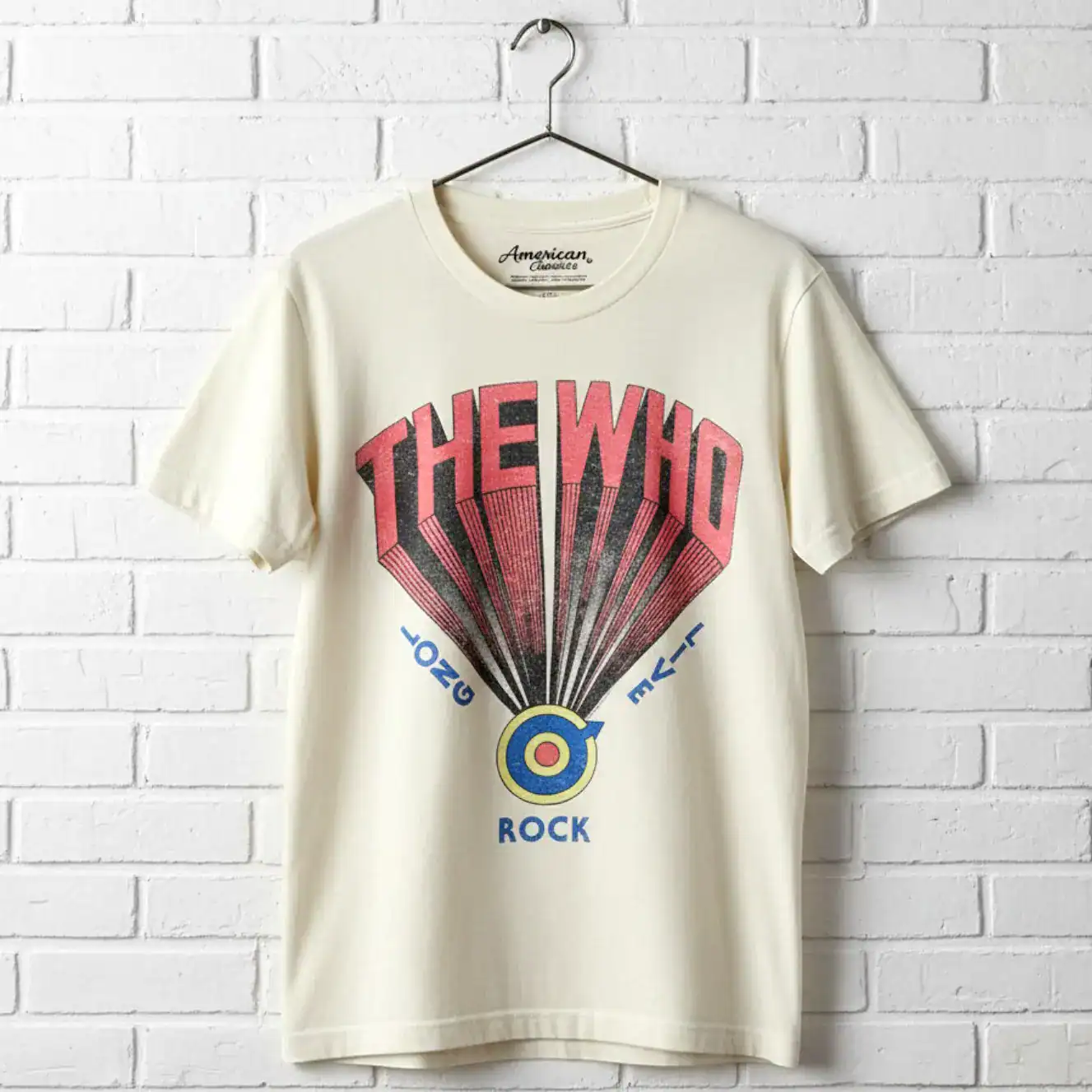 The Who Long Live Rock Men's T Shirt wall