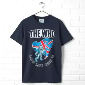 The Who Long Live Rock 79 Men's T Shirt wall
