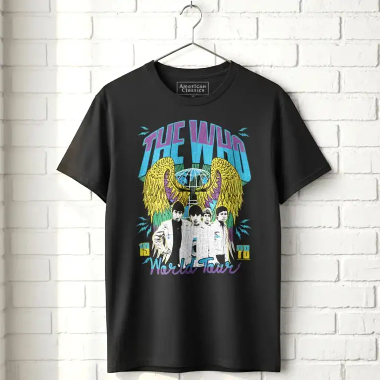 The Who World Tour 1978 Men's T-Shirt