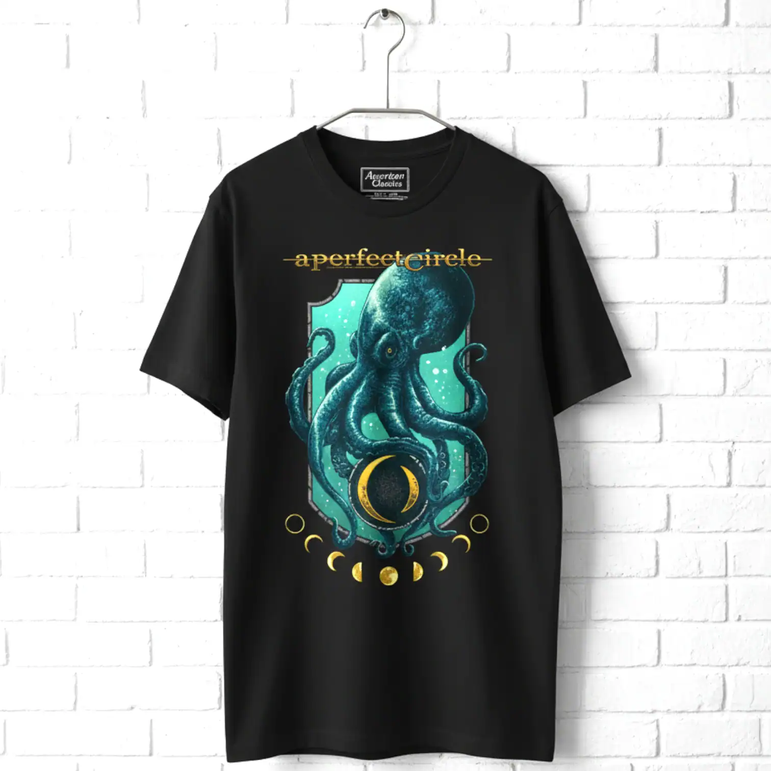 A Perfect Circle Octo Moon Phase Men's T Shirt