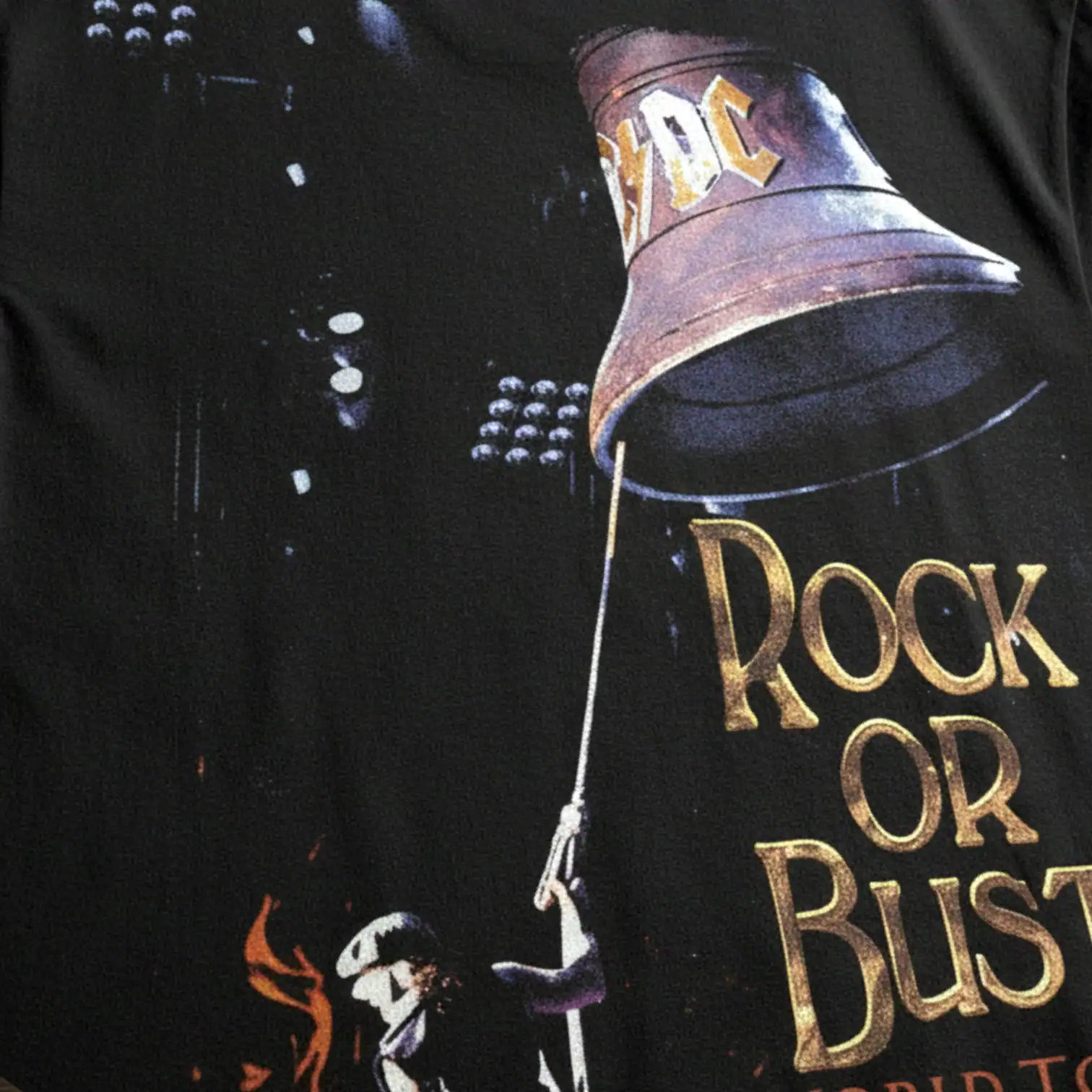 ACDC Rock or Bust World Tour Men's T Shirt - Image 6