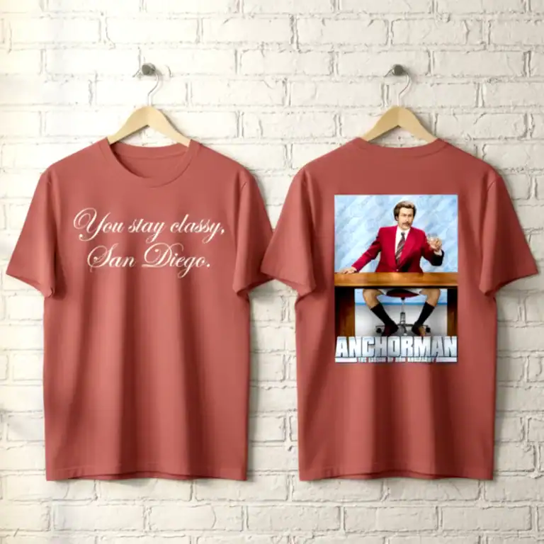 Anchorman You Stay Classy San Diego Men's T Shirt