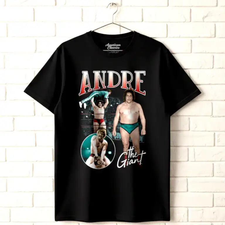 Andre The Giant Wrestling Montage Men's T Shirt