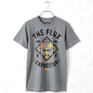 Back to The Future Flux Capacitor Streetwear Men's T Shirt