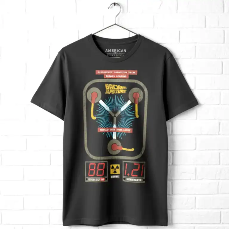 Back to The Future Flux Capacitor Science Men's T Shirt