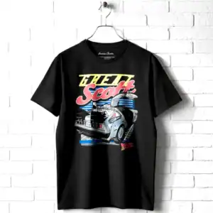 Back to The Future Great Scott DeLorean Men's T Shirt