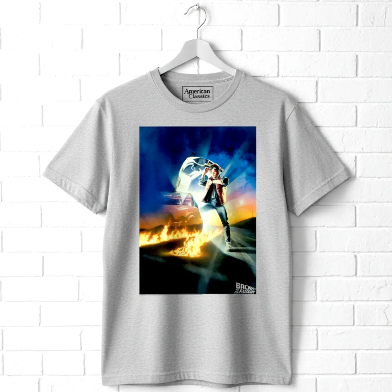 Back to The Future Vintage Movie Poster Men's T Shirt