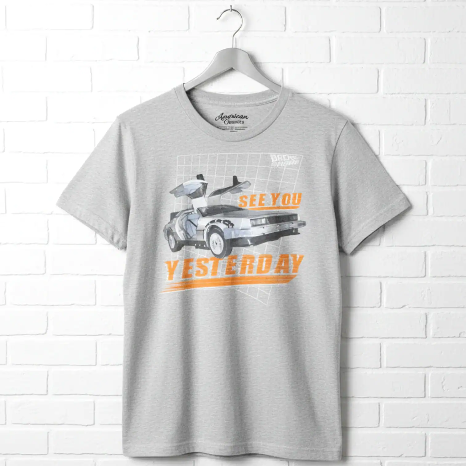 Back to The Future See You Yesterday Men's T Shirt