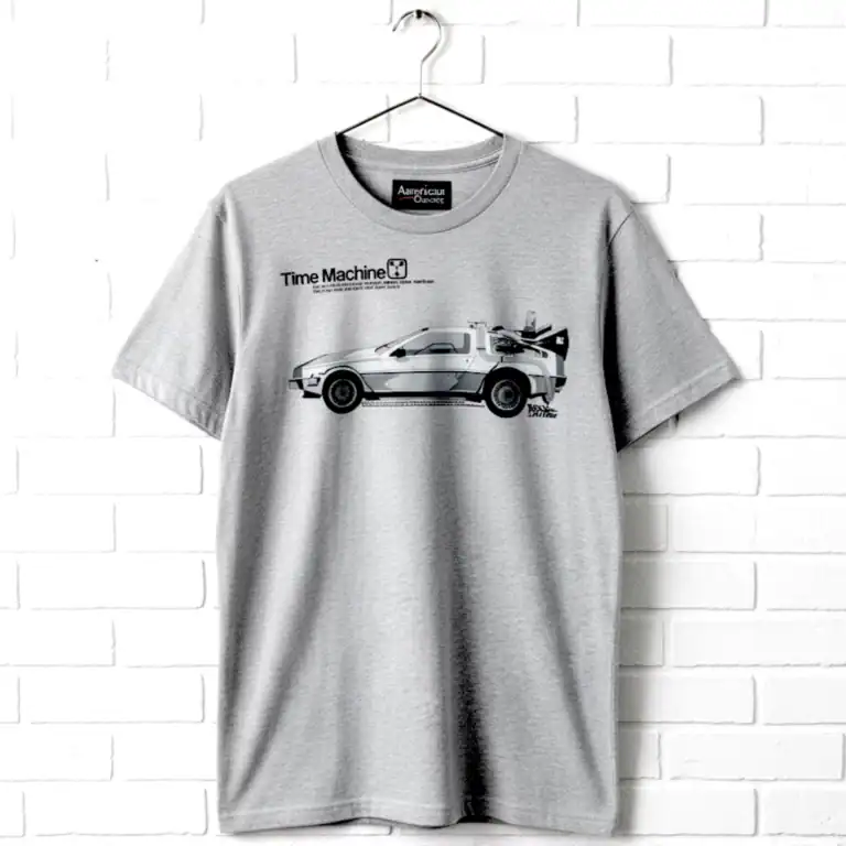 Back to The Future Car Manual Men's T Shirt