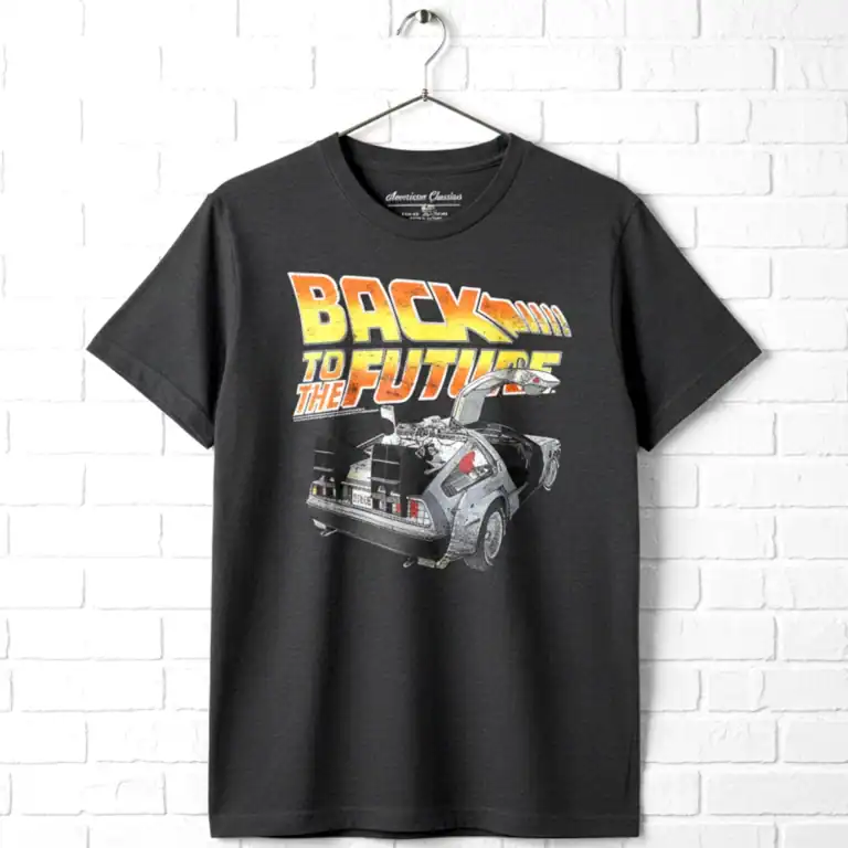 Back to The Future Gullwing Doors Men's T Shirt