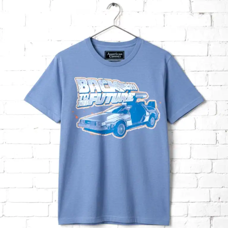 Back To The Future Gullwing Door Men's T Shirt