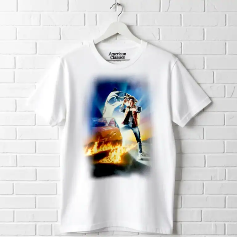 Back to the Future Marty McFly Men's T Shirt