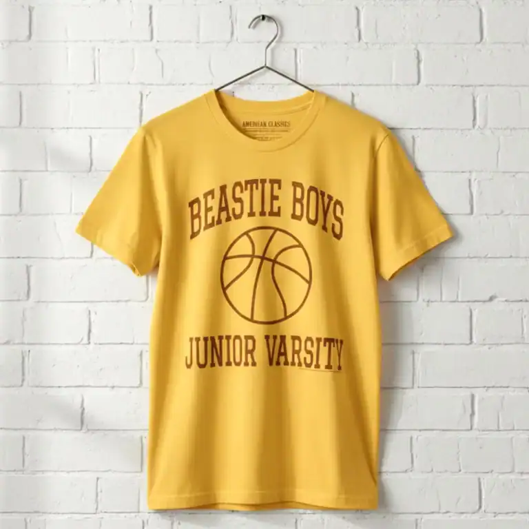 Beastie Boys Junior Varsity Men's T Shirt wall