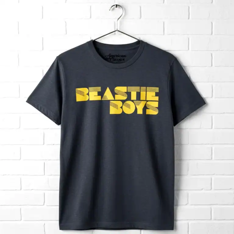 Beastie Boys To the 5 Boroughs Logo Men's T Shirt wall