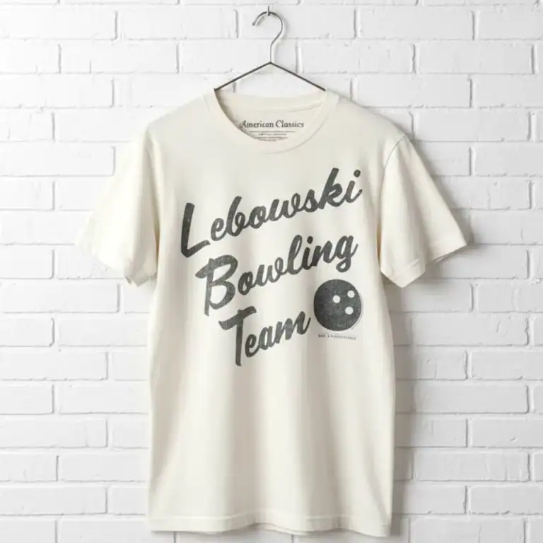 Big Lebowski Bowling Team Men's T Shirt
