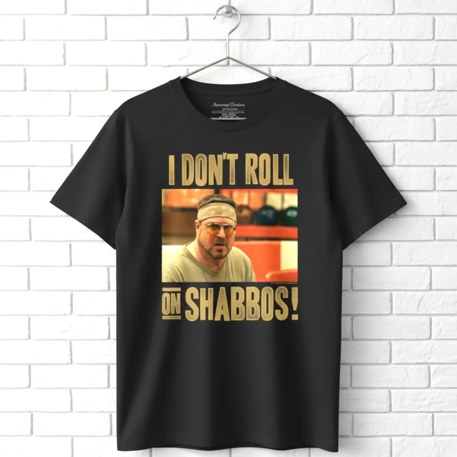 Big Lebowski I Don't Roll on Shabbos Men's T Shirt