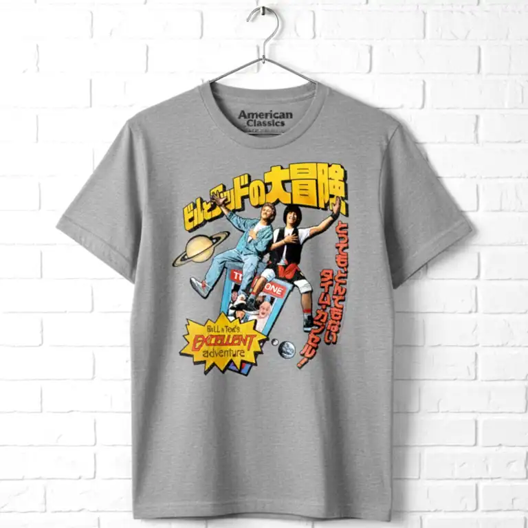 Bill & Ted Japanese Movie Poster Men's T Shirt