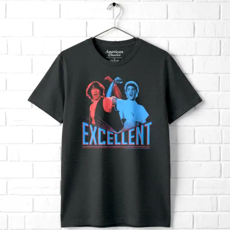 Bill & Ted Excellent in 3D Men's T Shirt