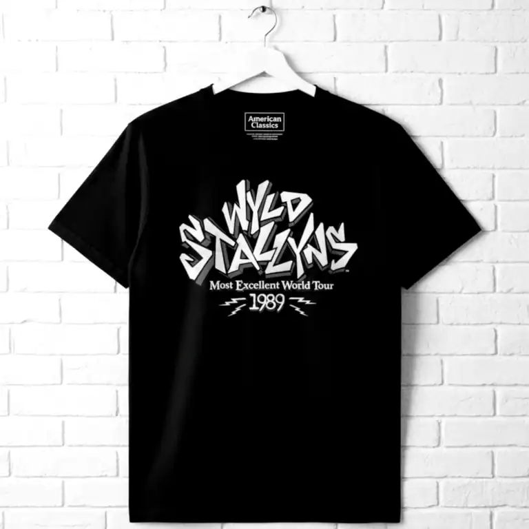 Bill & Ted Wyld Stallyns Most Excellent Tour 1989 Men's T Shirt