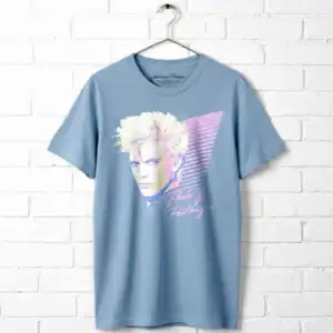 Billy Idol Flesh For Fantasy graphic tee for men.