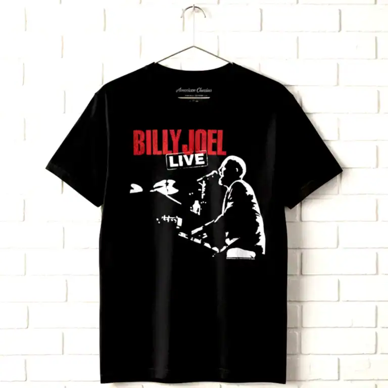 Billy Joel Live Men's T Shirt